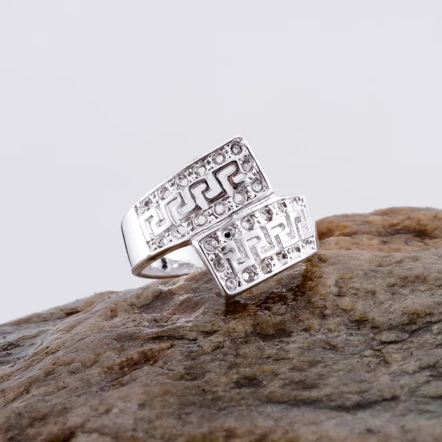 Argento all'ingrosso ha placcato anello 925 anello d'argento dei monili Argento all'ingrosso ha placcato anello 925 anello d'argento dei monili