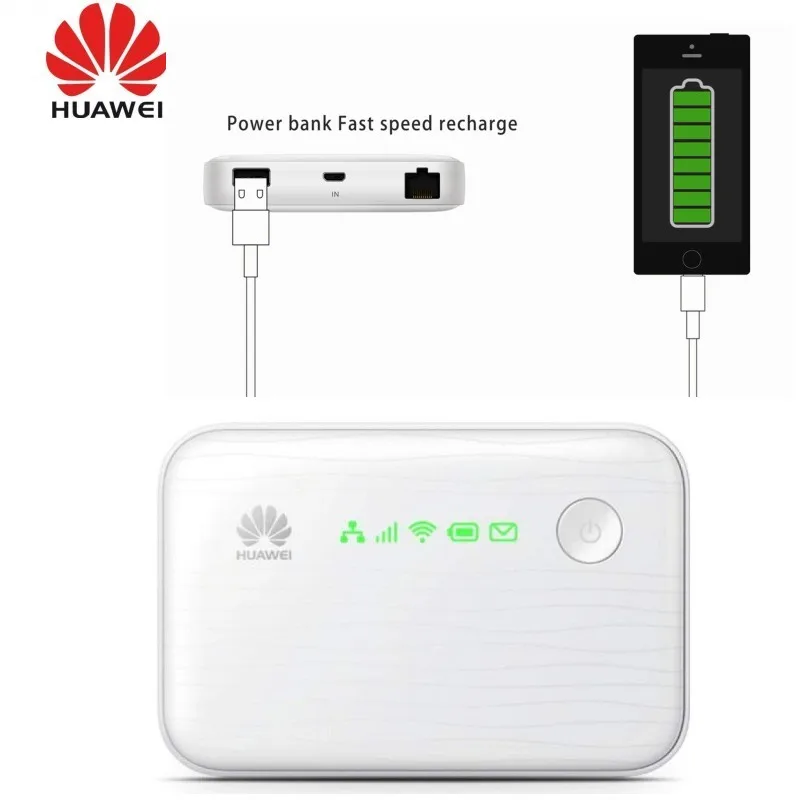 Разблокированный Wi-Fi роутер Huawei E5730 с внешним аккумулятором 3G 10 шт. | Компьютеры и