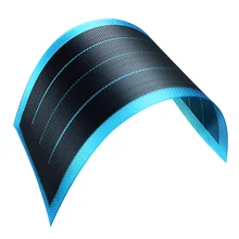 Гибкая солнечная панель тонкая пленка DIY 1 Вт 6 в солнечное зарядное устройство фотоэлектрические солнечные элементы мягкие игрушки водонепроницаемый высокая эффективность