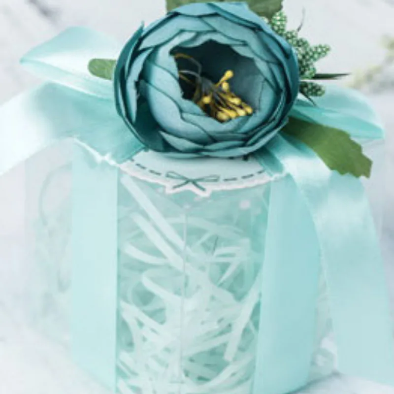 2019 Новый спасибо Diy Ароматические свечная упаковочная коробка ПВХ прозрачный