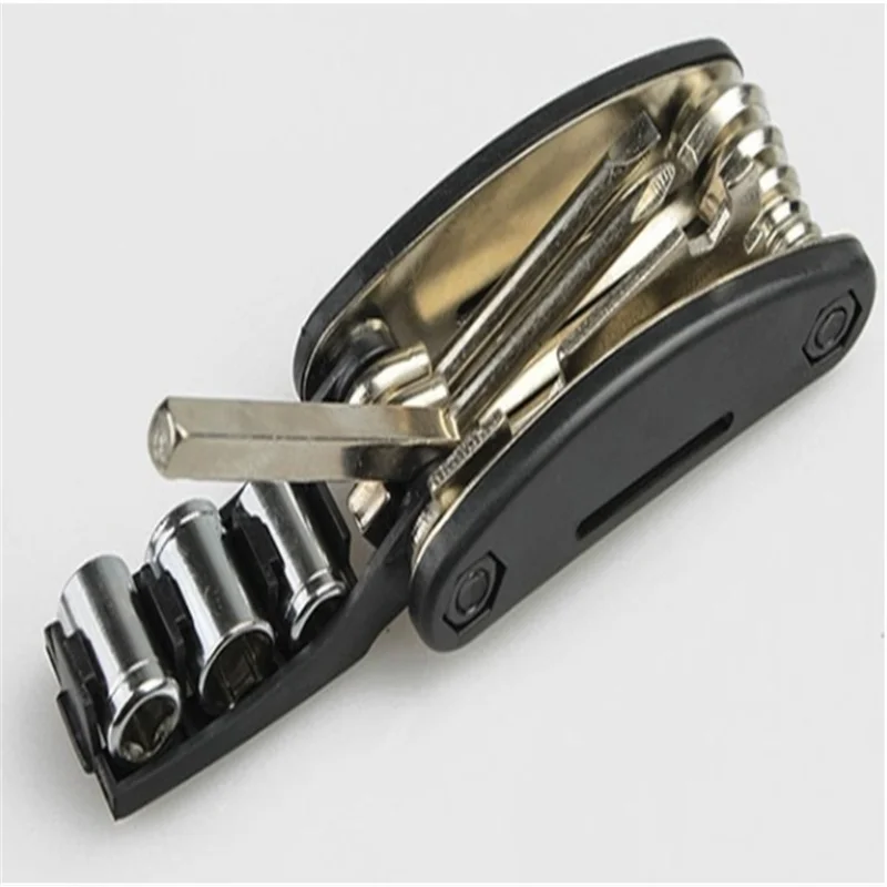 16-in-1 multi-function bicycle repair kit bicycle mechanic repair tool portable tool disassembly wrench 16-in-1 multi-function bicycle repair kit bicycle mechanic repair tool portable tool disassembly wrench