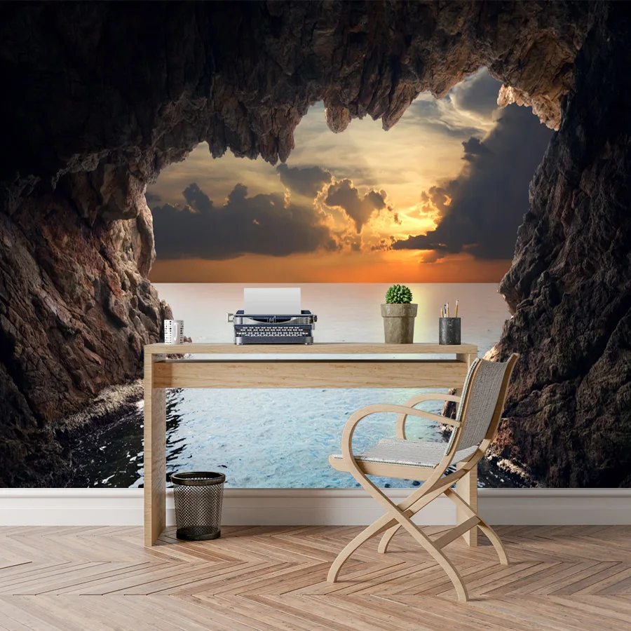 3d фотообои на заказ настенные бумаги домашний декор для гостиной спальни морской