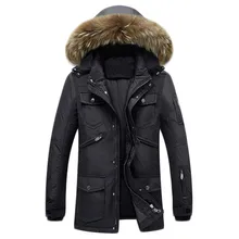 Брендовая Зимняя Мужская парка, Мужская теплая Толстая фирменная куртка, хлопковая стеганая куртка, Мужская парка, пальто