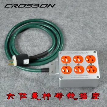 

Crosbon HiFi Audio Dedicated Six-digit American Power Socket With Power Cord New