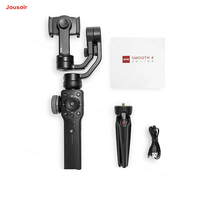  Handheld Gimbal Smooth 4 3-Axis Handheld Gimbal Stabilizer for Smartphone Stabilizer Selfie live sh