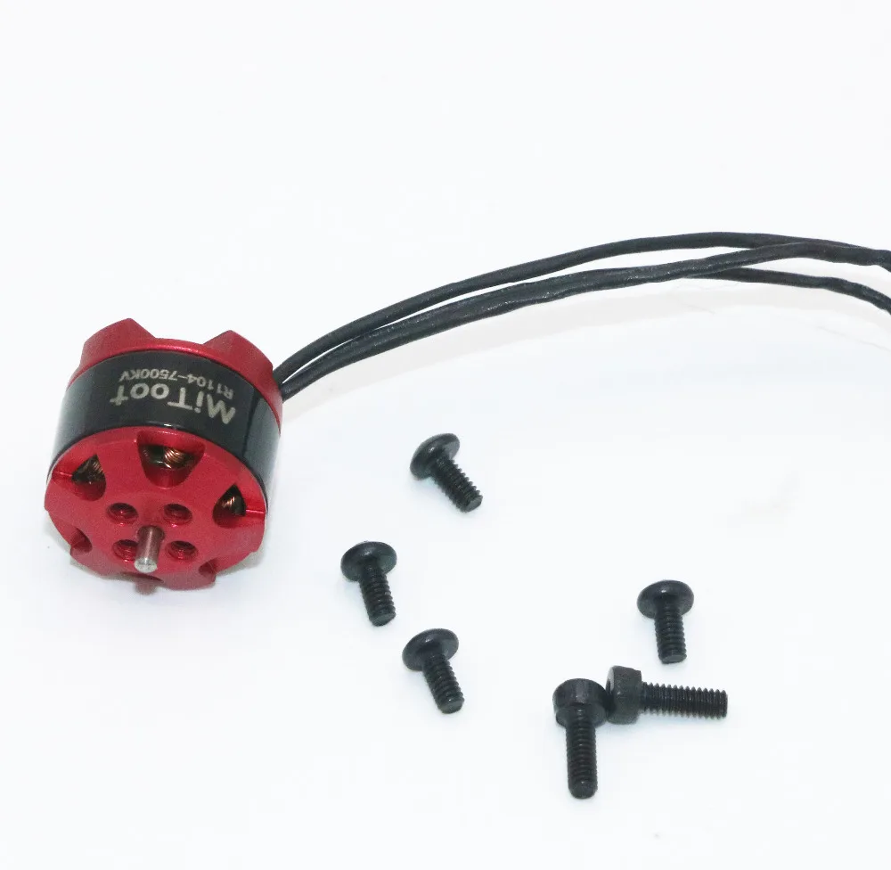 4 шт./лот Mitoot R1104 7500KV бесщеточный двигатель для 2030 3020 Propeller RC Racing Drone Quadcopter|motor