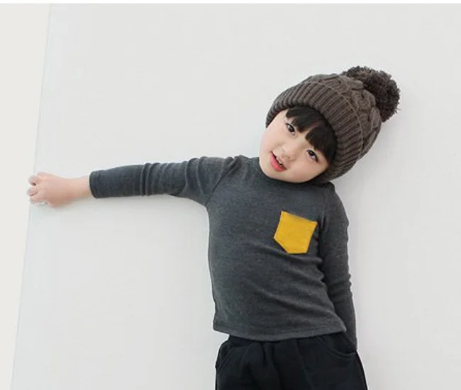 Long Sleeve T-shirt For Girls Toddler Kids Clothes Baby Girls Cartoon Print Mickey T shirts Casual Tops Tees Children's Clothing - Цвет: T8622dark gray