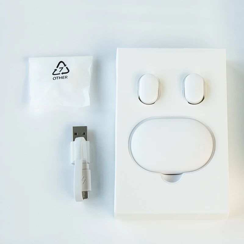 Беспроводные наушники Xiaomi Airdots Bluetooth 5 0 12 часов работы голосовое управление