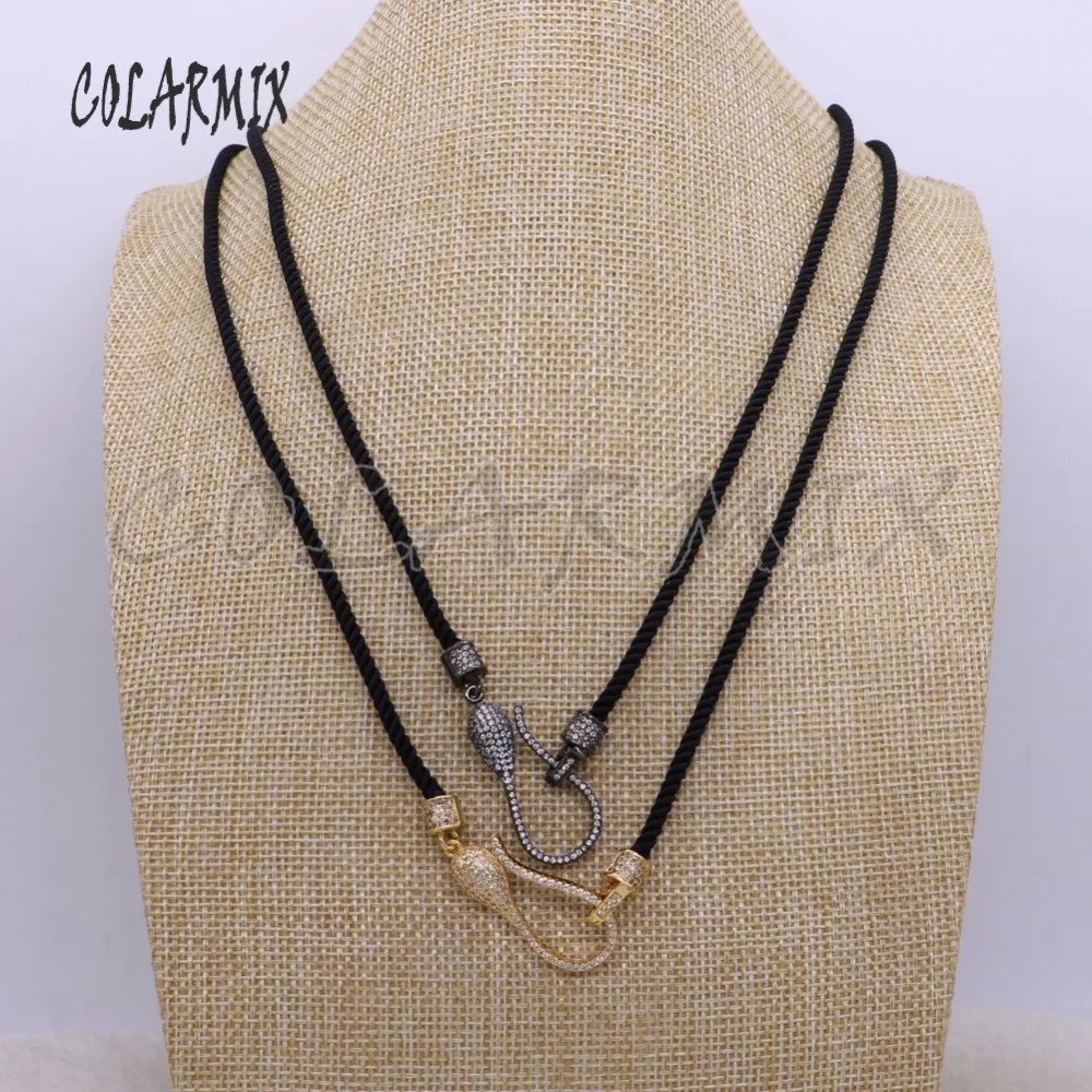 

Wholesale jewelry necklaceFashion Long necklace Robe chain with micro pave charms fashion jewelry finding necklace gift for lady