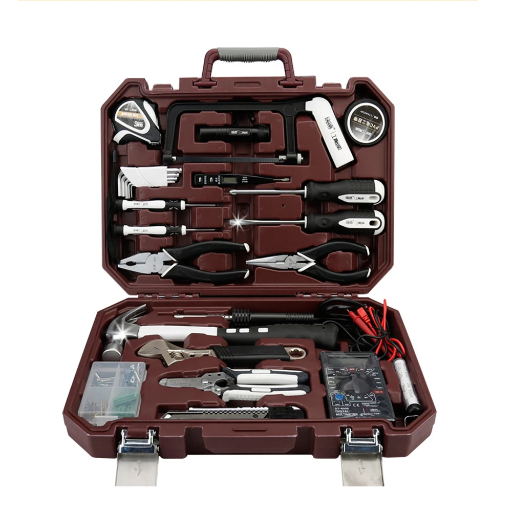 

108 Pcs Combination Kit Tools Box Professional Hand Tools Set Box Set of Tools for Cars Hand Tool Set Set of Wrenches
