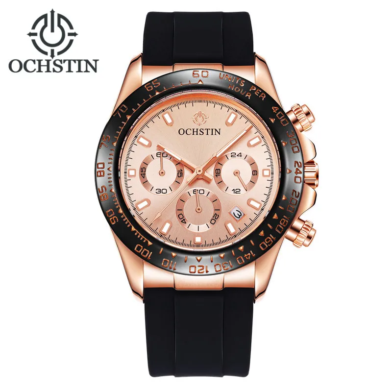 OCHSTIN 2018 модные кварцевые часы мужские лучший бренд Роскошные деловые наручные