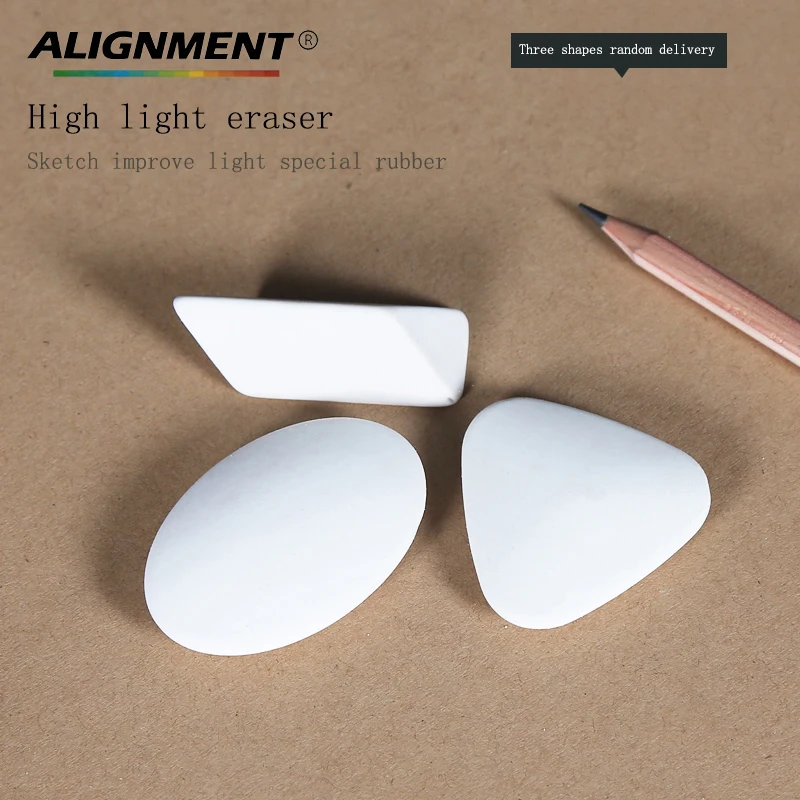 5Pcs High Light Professional Art Eraser Sketch Super Clean Real Erasers