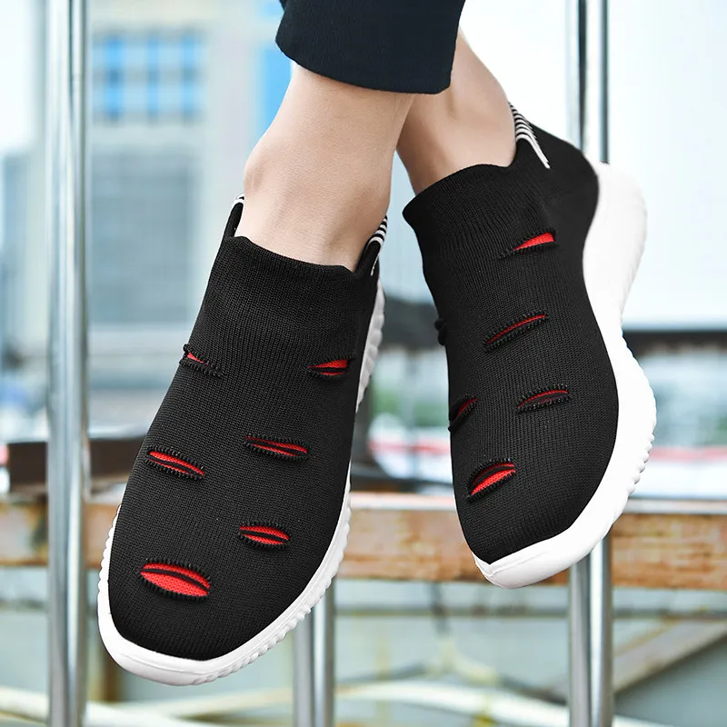 

2019 New Men Shoes Summer Sneakers Breathable Casual Shoes Lightweight Comfortable Fashion Mesh Flats Shoe Zapatos De Hombre