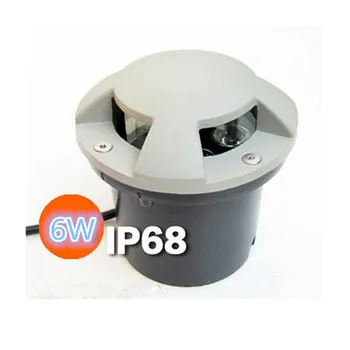 

Free Shipping, AC85~265V High Power 3*2W LED Buried Lamp Waterproof Outdoor Lighting led Underground Lamps, 2 Years Warranty