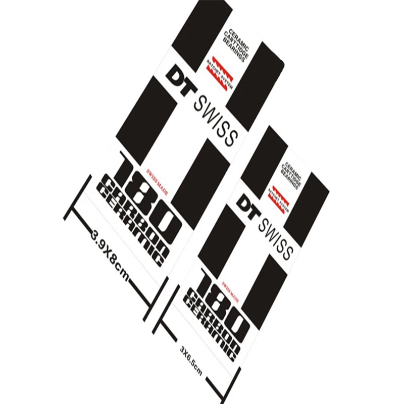 

New 1 Pair Bicycle Stickers for Bike Hub Outdoor Mountain Road Bike Hub Sticker Decals for Front and Rear Hub Stickers