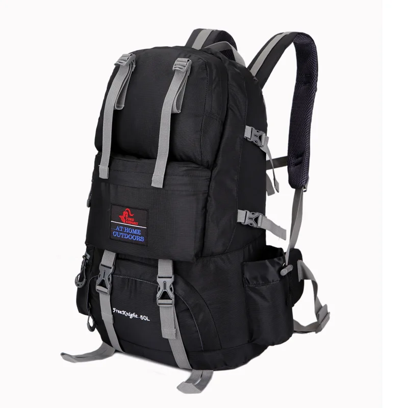 Свободный рыцарь 50л водостойкий походный рюкзак для путешествий рюкзак для пешего туризма сумка для альпинизма Прочный Спортивный Рюкзак