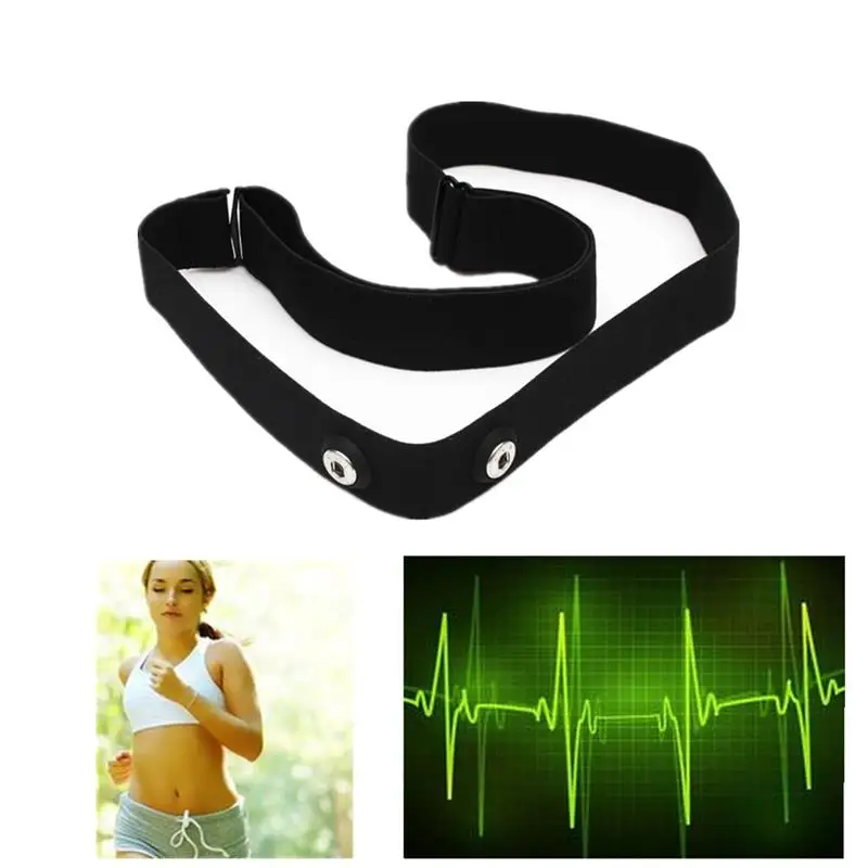 Cinta de Cinto Peito para Wahoo Garmin para Equipamentos de Fitness Monitor de Freqüência Lote Polar Esportes Cardíaca Elástico Peito Cinto Cinta Bandas 4 Pçs – no