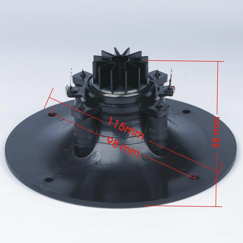 Новинка 4," дюймовый 114 мм 4Ohm 30 Вт шелковая пленка высокочастотный твитер домашний аудио Автомобильная модификация ВЧ динамик стерео громкий динамик Рог