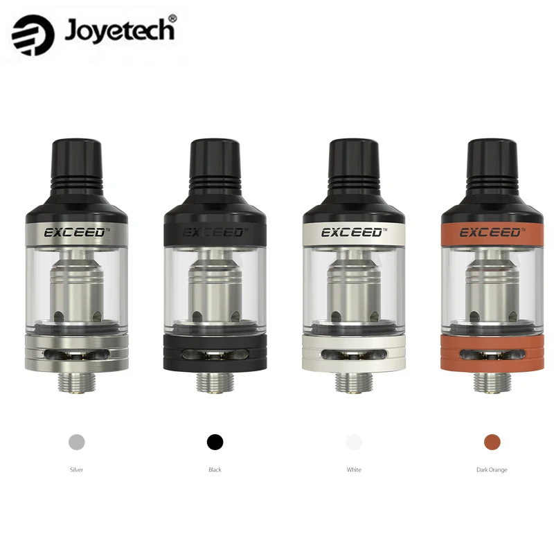 

Original Joyetech Exceed D19 Atomizer 2ml Top Filling Design Tank with New EX series Coil heads Fit for Exceed D19 Battery