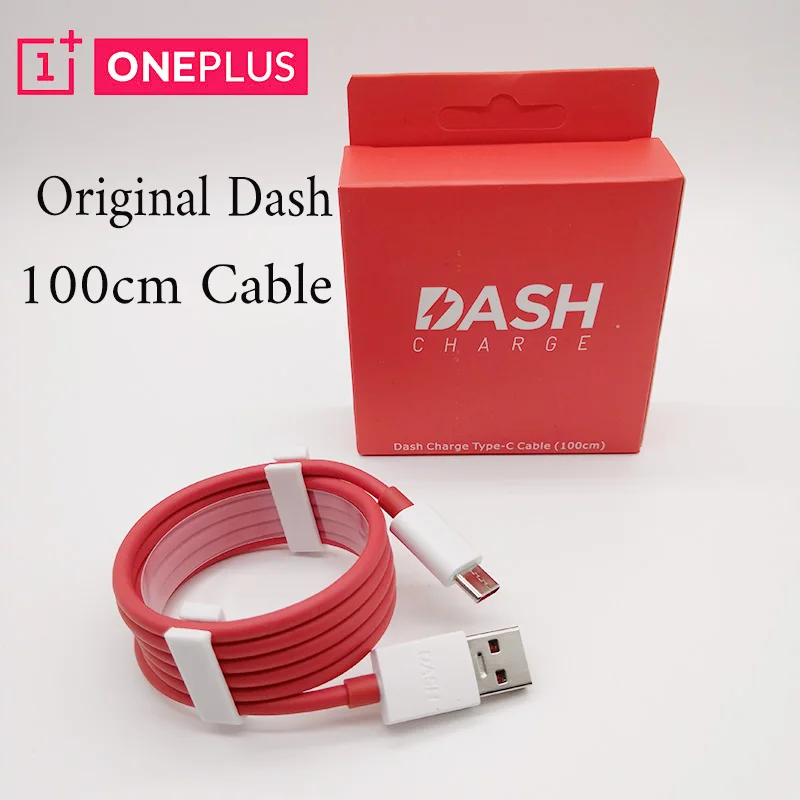

Original For Oneplus 6 Dash Cable Usb 3.1 Type C Cable for One plus 6 3 3t 5 5T, 5V 4A Quick Fast 100cm Charge Power Data Cable