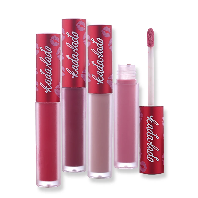 New Nude Matte Lipstick Waterproof Brown Purple Red Lips 