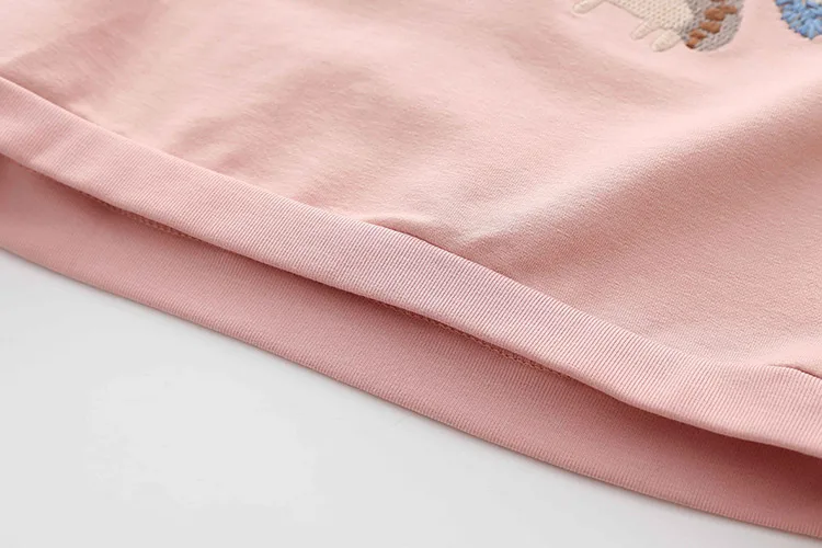 Kids Girls T Shirts Autumn 2018 Fashion Embroidery Pattern Kids T Shirt Long Sleeve Simple O-neck Children Clothing B0699 HTB1hnuraqmgSKJjSspiq6xyJFXaH - Kids Girls T Shirts Autumn 2018 Fashion Embroidery Pattern Kids T Shirt Long Sleeve Simple O-neck Children Clothing B0699
