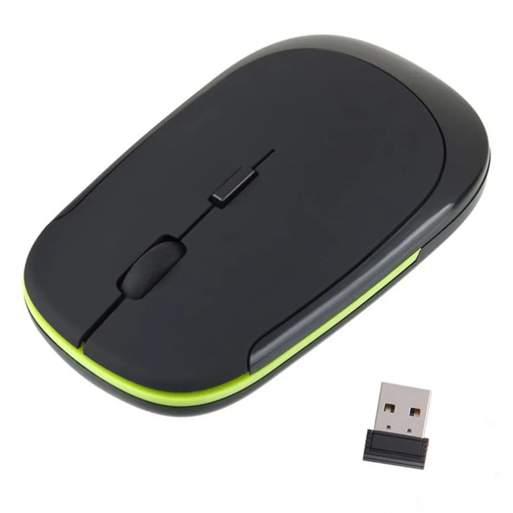 Беспроводная игровая мышь 2 4G USB геймерская для игрового компьютера ультратонкая