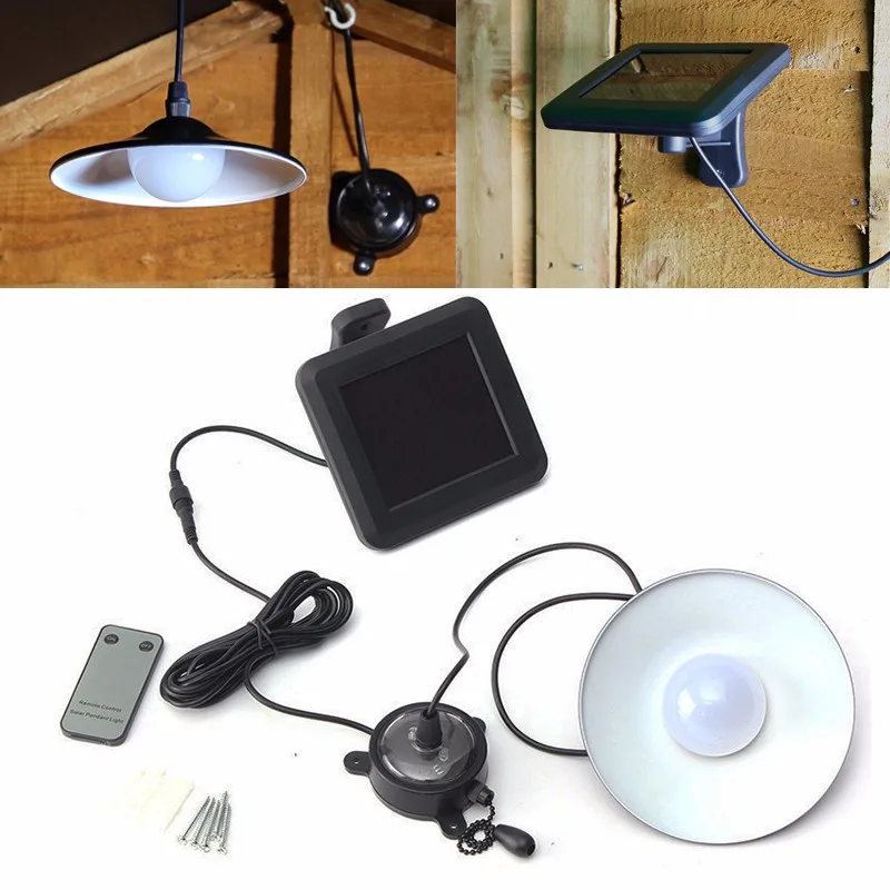 Galpão de Suspensão do Vintage Lâmpada de Iluminação Solar ao ar Conduziu a Luz do Jardim Movido a Energia Solar da Lâmpada com Controle Decking Pátio Garagem Levou Livre Remoto 5 light solar