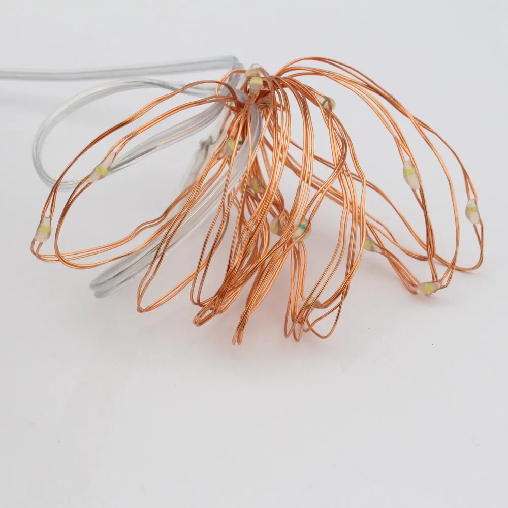 battery powered led string lights with timer
