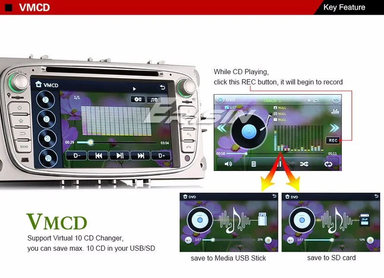 Clearance 7" Special Car DVD for Ford Mondeo 2007-2011 & Focus 2007-2010 & S-Max 2008-2011 with 500GB Mobile Hard Disk Support 12 Clearance 7" Special Car DVD for Ford Mondeo 2007-2011 & Focus 2007-2010 & S-Max 2008-2011 with 500GB Mobile Hard Disk Support 12