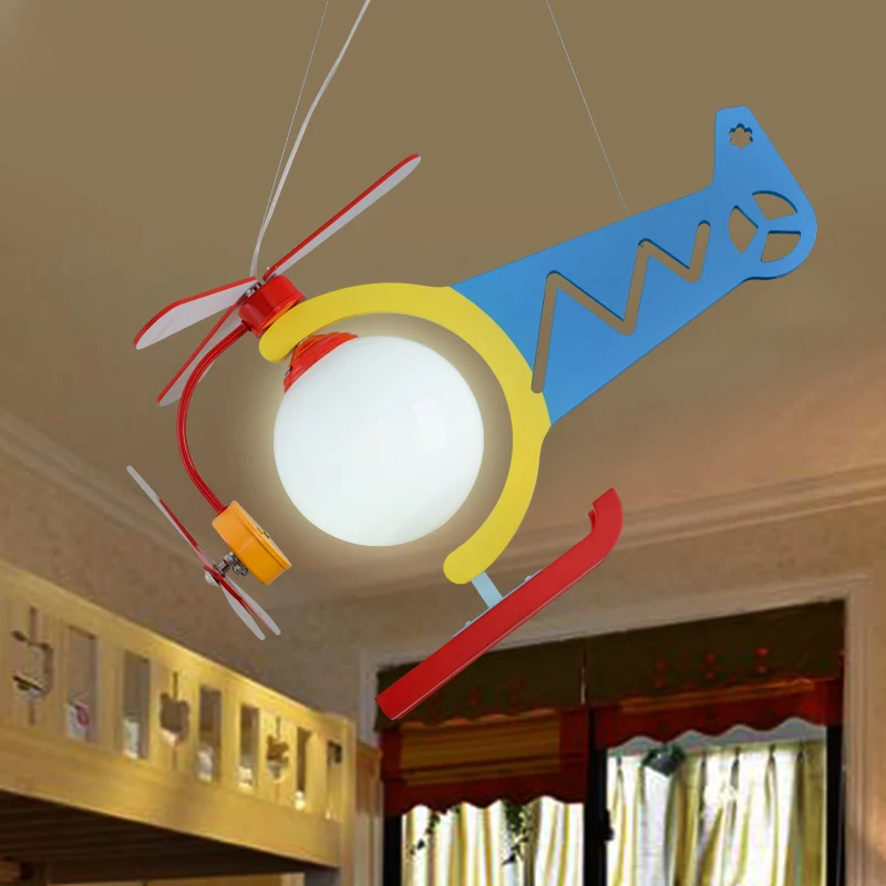 

Children toy modern plane boy room led girl cartoon bedroom lovely children's clothing store lighting Pendant Lights ZA ET6