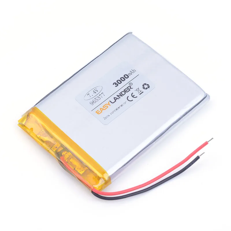 3.7V 3000mAH 965377 Polymer lithium ion / Li ion battery for tablet pc cell phone POWER BANK E