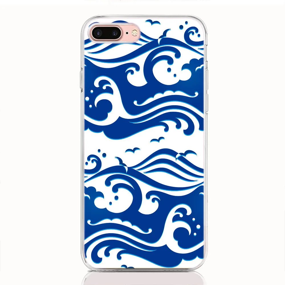 A24  7 Plus Cartoon Wave Art Japanese