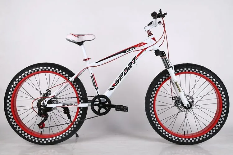 Cheap Original X-Front Brand Snowmobile 7,21,24,27 Speed 26" 4 Fat Tire MTB Mountain Bike gear reduction Beach bicycle bicicleta 13 Cheap Original X-Front Brand Snowmobile 7,21,24,27 Speed 26" 4 Fat Tire MTB Mountain Bike gear reduction Beach bicycle bicicleta 13