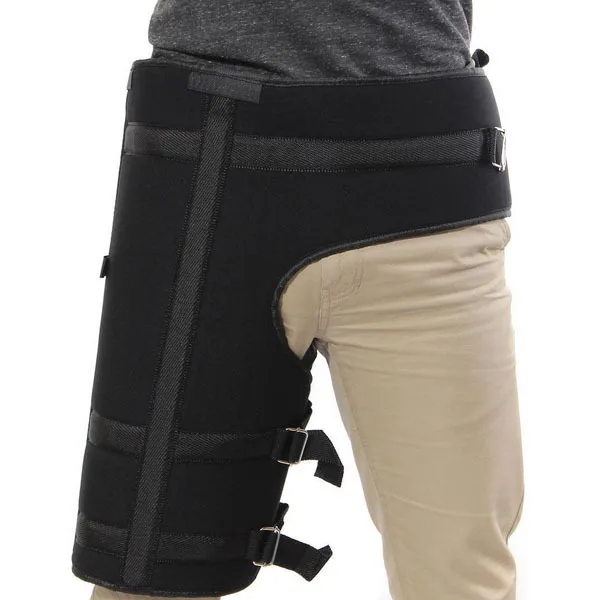 Hip Support Joint Groin Black Stabilizer Support Brace Fracture Pain Relief Strain Arthritis