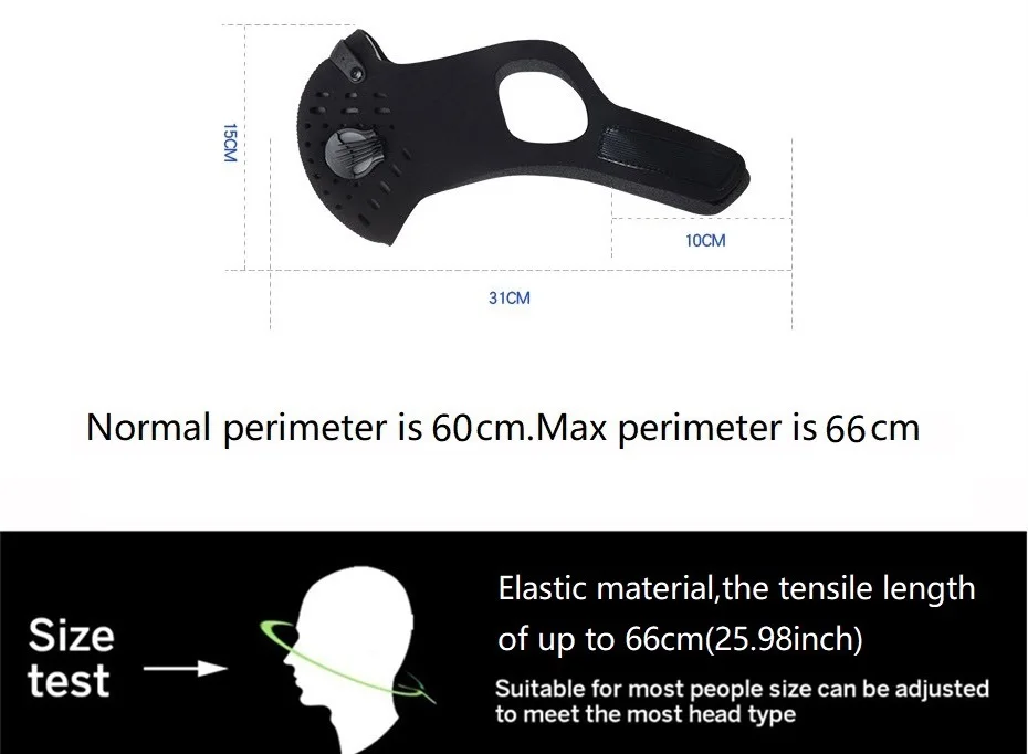XINTOWN Мужская и женская велосипедная маска для упражнений, маска для лица с активированным углем, Пыленепроницаемая, анти-загрязняющая маска для велосипеда, маска для бега