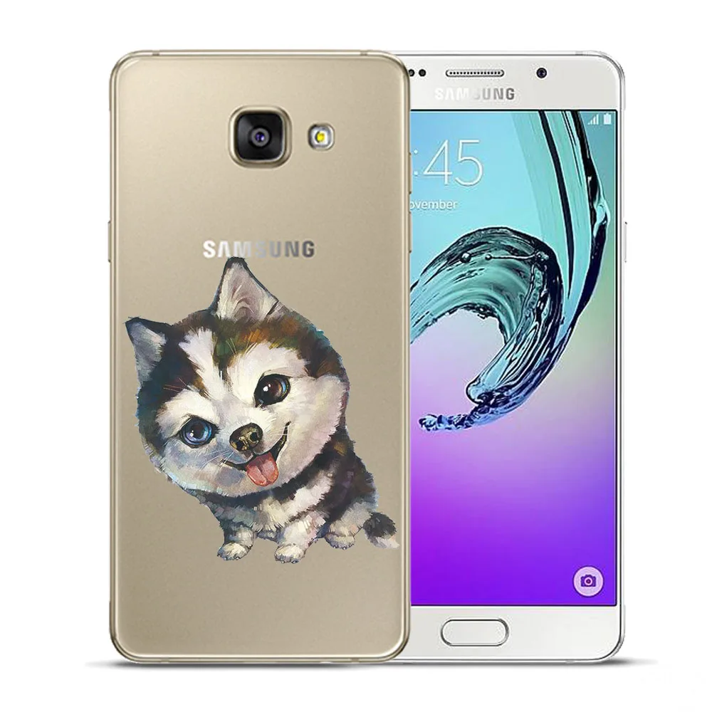 Прохладный корги мопса мягкий TPU чехол для Coque samsung Galaxy J3 J5 J7 J2 Prime A3 A5 A7 A8 плюс A7 чехол для телефона - Цвет: 10