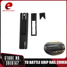 Элемент страйкбол TD боевой захват рельс крышка с карманом подходит 20 мм рельсы Softair выключатель света держатель MP02011