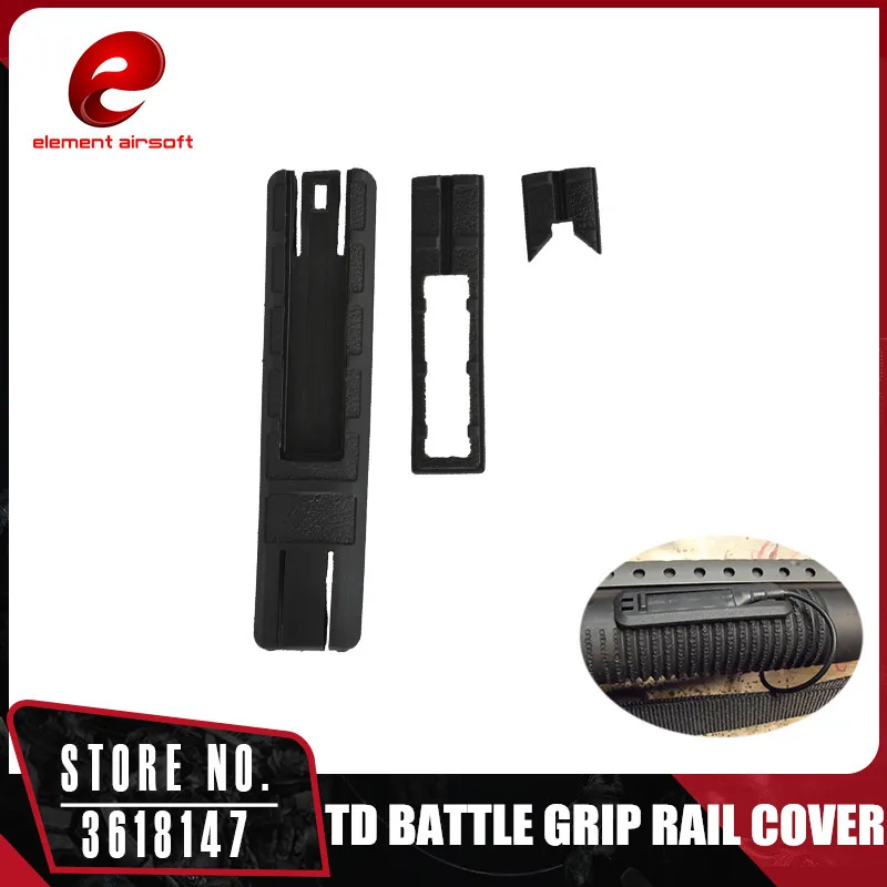 Element Airsoft TD Battle Grip чехол с карманом подходит для 20 мм рельсов мягкий выключатель