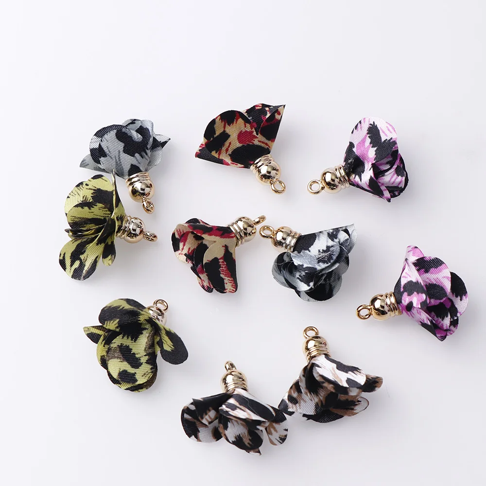 

10Pcs Floral Butterfly Mix Color Tassel Thread Fringe Purl Macrame DIY Jewelry Key Chain Phone Straps Earring Necklace Pendant