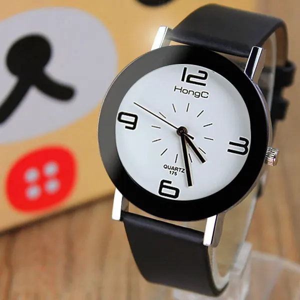 YAZOLE,, модные кварцевые часы для женщин, женские часы, для девушек, известный бренд, наручные часы, женские часы, Montre Femme Relogio Feminino - Цвет: black white