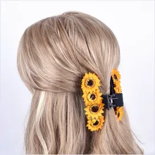 

Women Fashion Headbands Sunflower Hair Claws Hair Bands Turban Bandage Girl Headwear Headwrap Hairpins Hair Accessories