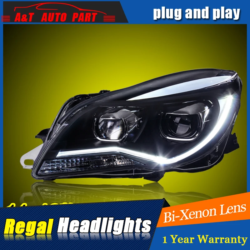 Car Styling For Regal Insignia Headlight Assembly For