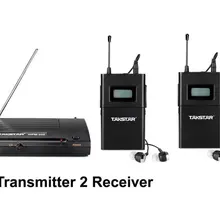 Wpm-200 Беспроводная система монитора в ухо Sterem 1 передатчик 2 приемника сценическая Беспроводная система монитора