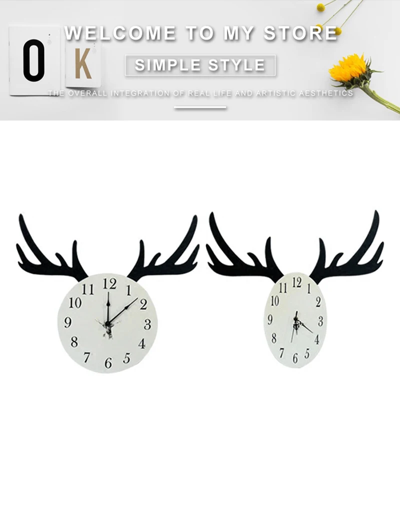 kitchen clock wall european clock (1)