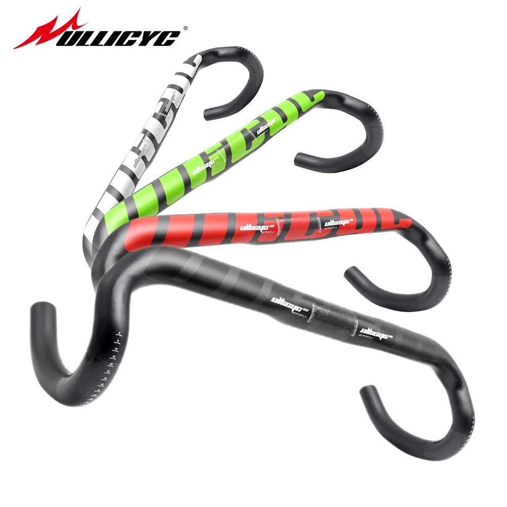 

Newest carbon bicycle Handlebar light black red white road full carbon fiber bike handlebar 31.8*400/420/440mm WB205