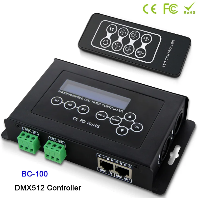 Светодиодный RGB-контроллер DC 9 В DMX512 170 пикселей | Лампы и освещение