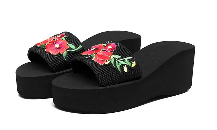 flower slippers new