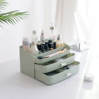 

Cosmetics Storage Box Multifunctional Practical Multi-capacity Multi-drawer Simple Desktop Organizer Storage Household items hot