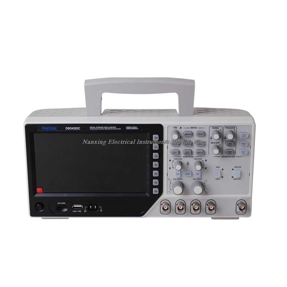Цифровой осциллограф Hantek DSO4072C DSO4102C DSO4202C 2-канальный 70-200 МГц 1-канальный генератор